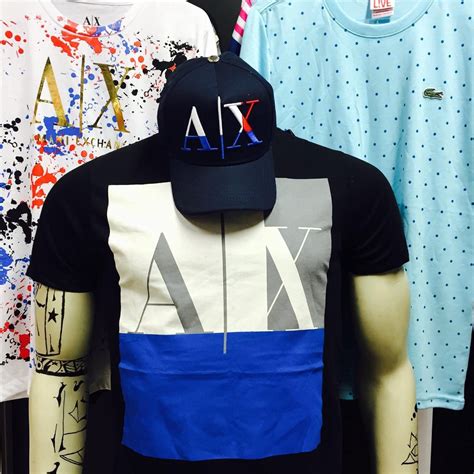 camisetas armani original|camisa Armani exchange.